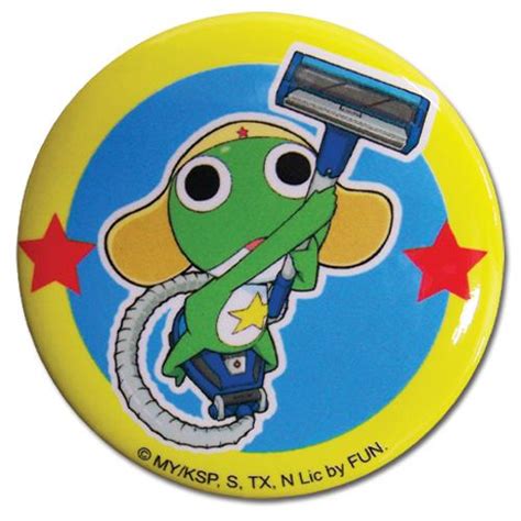 Buy Pins And Buttons Sgt Frog Button Keroro With Vacuum