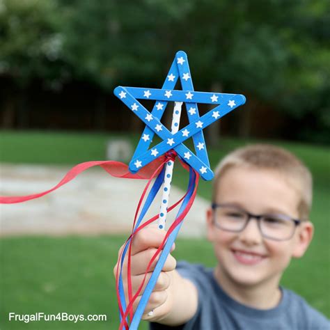 Popsicle Stick Star Wands Frugal Fun For Boys And Girls
