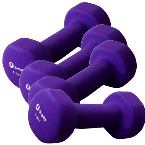Fitness Neoprene Neo Hand Weights Dumbbells 1 5kg Exercise Home Gym Ebay