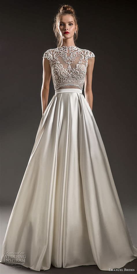Its wedding shop, like the rest of the brand's offerings, is tailored towards brides between sizes 2 to one of the quickest and easiest ways to save yourself from unnecessarily paying top dollar for a if you're looking for a wedding dress that has a lot of purposeful detail, anthropologie's bridal line. Emanuel Brides 2018 Wedding Dresses | Wedding Inspirasi