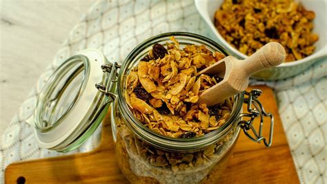 granola casera perfecta para desayunar 🥣 🥛 😋 muy fÁcil y saludable sin azÚcar youtube