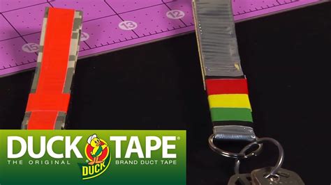 Duck Tape Craft Ideas How To Make A Keychain