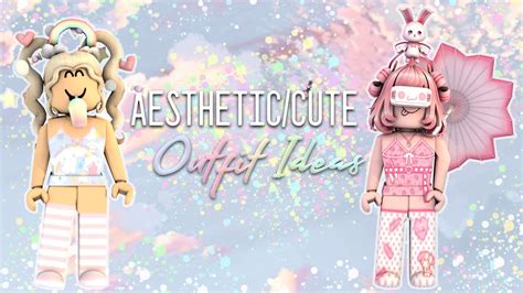 Cute Aesthetic Outfits Ideas Roblox Hxsna Youtube