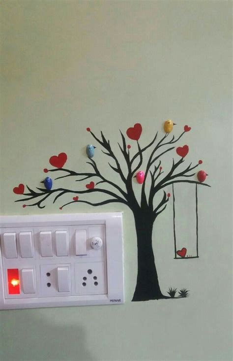 Pin By Eleni Boumarsopoulou On ΟΙΚΙΑ ΔΙΑΚΟΣΜΗΣΗ Diy Wall Painting