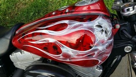 After Paint Job My Harley Motorcycle Paint Jobs Gas