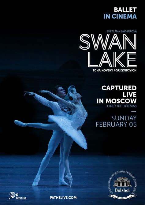 Swan Lake The Bolshoi Ballet In Cinemas Pathé Live