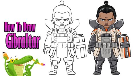 How To Draw Apex Legends Mirage Step By Step For Kids