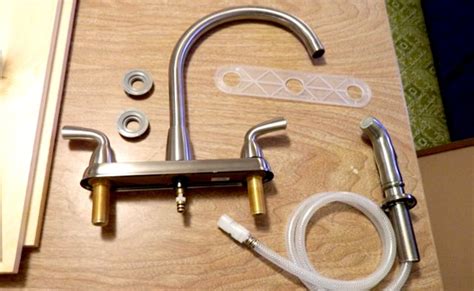 Disconnect the trap from the sink's drainpipe using pliers. How To Replace A Kitchen Faucet: Step-by-Step ...