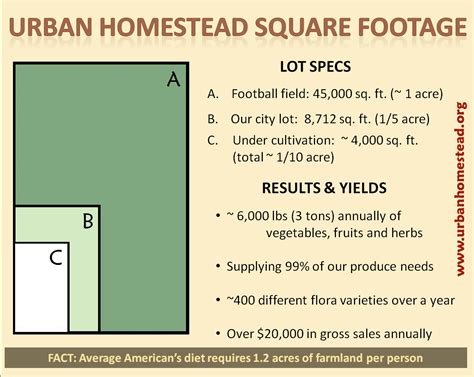 Sq ft or sq ft, plural form: About the Urban Homestead project - The Urban Homestead