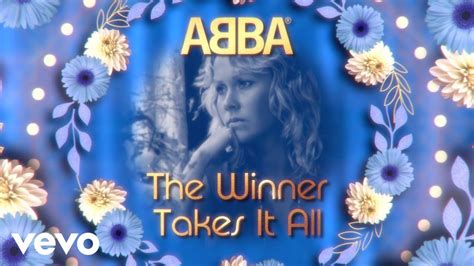 Abba The Winner Takes It All Official Lyric Video Chords Chordify