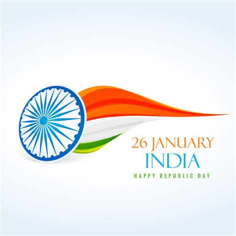 26 January Republic Day Vector Design Illustration Download Free