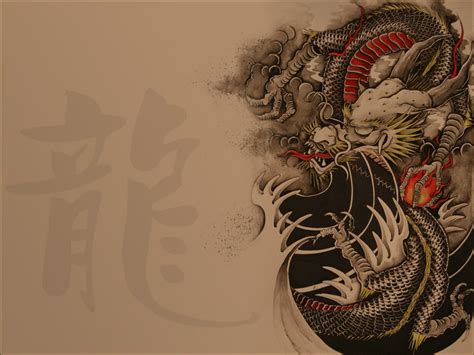 Iphone Japanese Dragon Wallpaper Hd Rehare