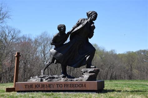 “harriet Tubman The Journey To Freedom” Statue Begins Residency At Button Farm Living History