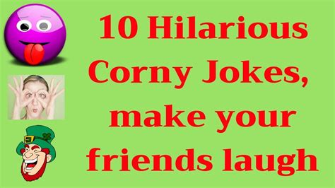 Top 10 Hilarious Corny Jokes Clean Corny Jokes Youtube