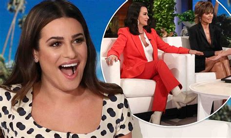 Lea Michele Gets Birthday Surprise From Rhobh Stars Lisa Rinna And Kyle
