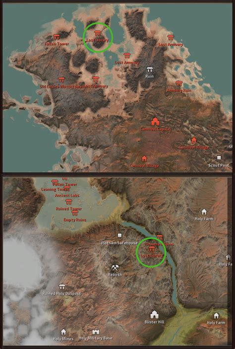 Hi anyone got a link that has the full map with locations omn. Lost Library | Kenshi Wiki | FANDOM powered by Wikia
