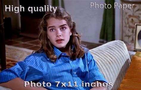 Brooke Shields Just You And Me Kid Photo Hq 11x7 Inches 12