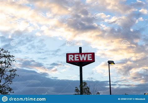 Rewe Supermarket Sign Editorial Photography Image Of Advertisement