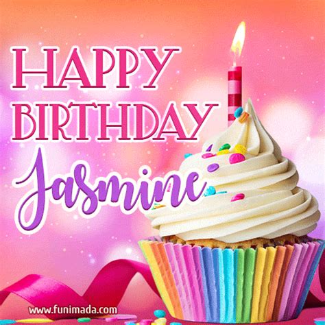 Check spelling or type a new query. Happy Birthday Jasmine - Lovely Animated GIF — Download on ...