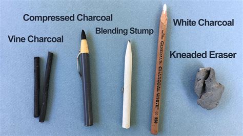 Aggregate More Than 149 Charcoal Sketching Tools Best Ineteachers