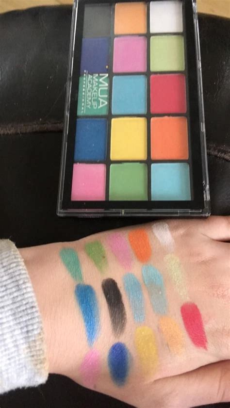 My New Palette Mua Makeup Academy Shade Palette Colour Burst Makeup Beauty
