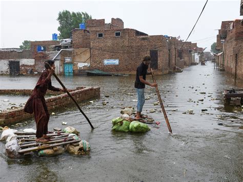 Photos Record Monsoon Rains Wreak Havoc Across Pakistan Floods News