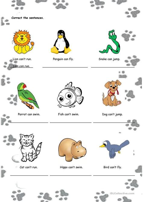 Cancant English Esl Worksheets Animal Worksheets The Gruffalo