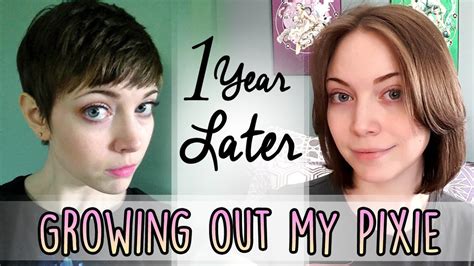 Maybe you would like to learn more about one of these? Growing out my Pixie Cut! 1 Year Later! - YouTube