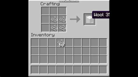 There are many purposes that copper serves in minecraft. How to Craft White Wool? Minecraft Tutorial - YouTube