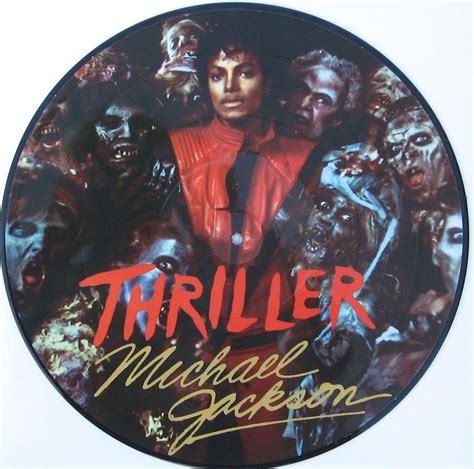Michael Jackson Thriller Picture Disc Vinyl Lp Import