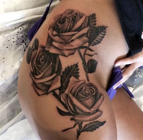 Colours of rose tattoos are also a matter of a great importance. rose tattoo | Tumblr | Tattoos