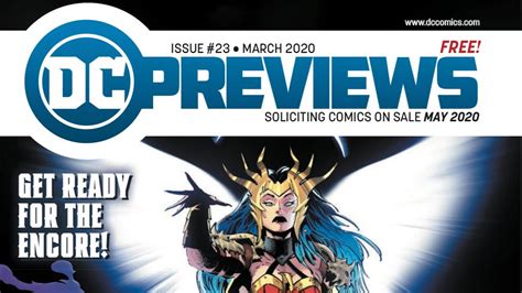 Dc Previews 23 For May 2020 Youtube