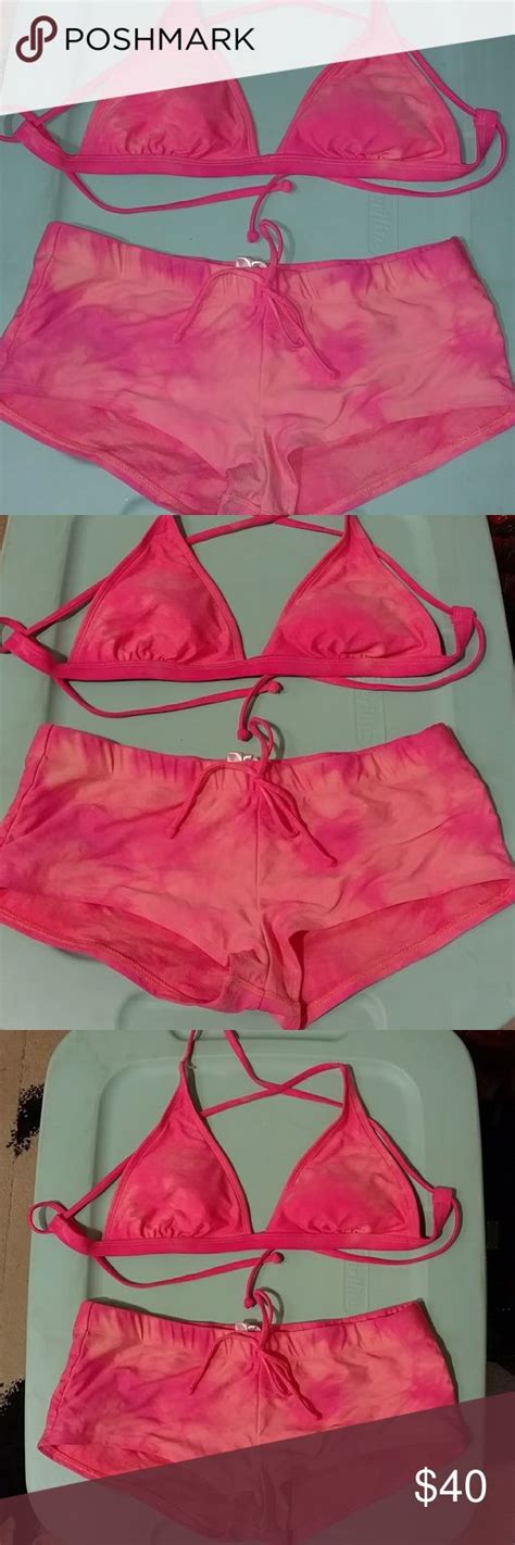 Body Glove Pink And Peach Surf Bikini Tie Dye🏄👙 Bikinis Surf Bikinis Body Glove