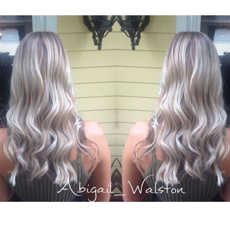 Cool Balayage Highlights Smudge Color I Did Ashy Blonde Tones Are So Gorgeous Perfect Low