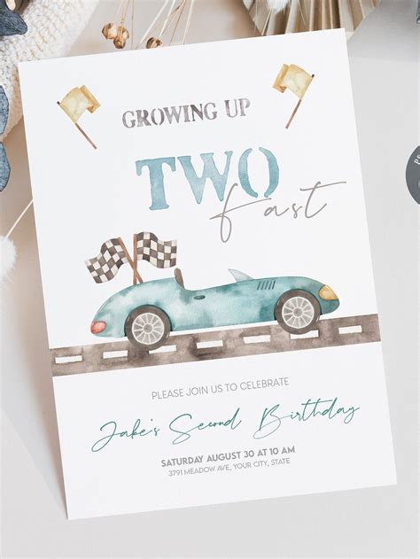 Excited To Share This Item From My Etsy Shop Growing Up Two Fast Race
