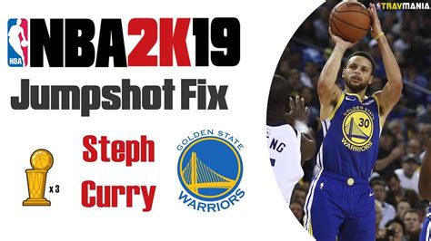 Steph Curry NBA 2K19 Jumpshot Fix YouTube