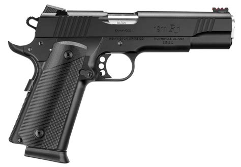 Remington Firearms 96491 1911 R1 Enhanced 45 ACP 5" 15+1 Black PVD