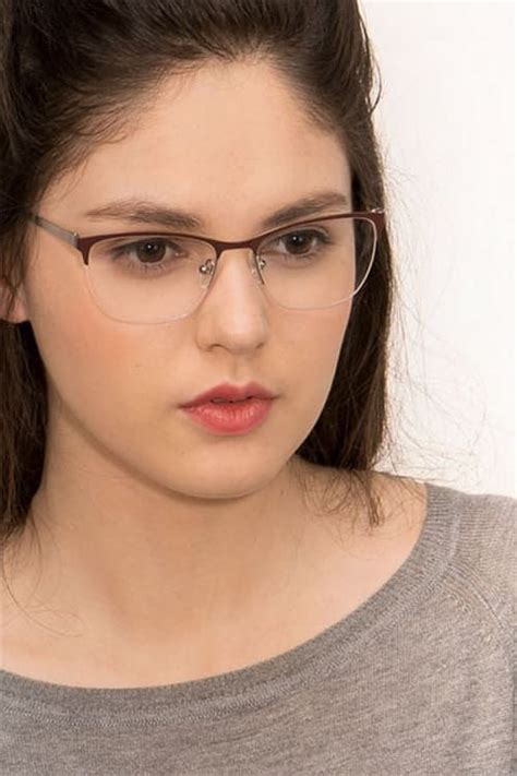 Lille Trendy Eye Enhancing Half Rim Frames Eyebuydirect Glasses