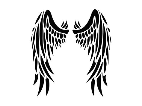 Angel Wings Svg Angel Svg Wings Svg Angel Wings Clip Art Etsy Images And Photos Finder