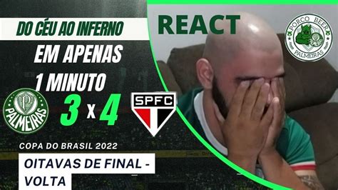 React Palmeiras X S O Paulo Verd O Eliminado Da Copa Do Brasil