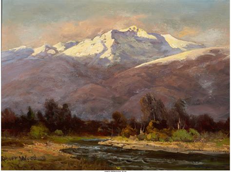 Robert William Wood Mountain Paintings Art And Architecture Fine