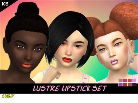 Kaisims S Lustre Lipstick Child Set 8 I 2024