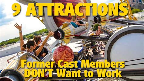 Mydisneyfix 9 Attractions Cast Members Wouldnt Work At Dis