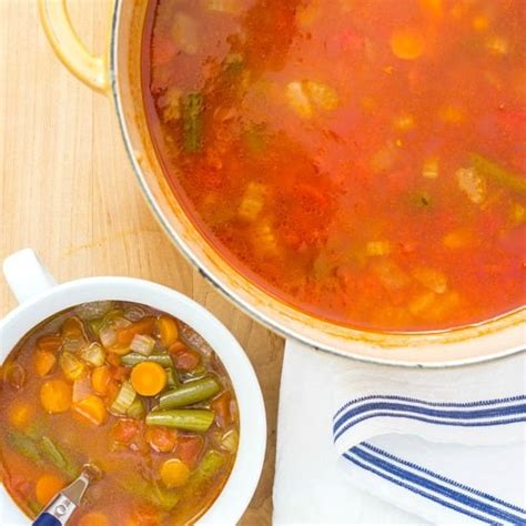 Easy Weight Loss Vegetable Soup Recipe On Sutton Place