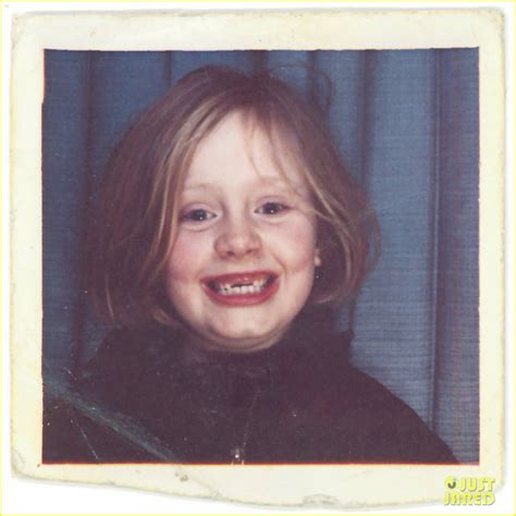 Photo Adele Shares Childhood Pic For When We Were Young Artwork