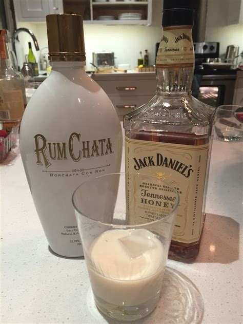 Once the simple syrup has cooled, mix all of your ingredients together in a pitcher. Honey Badger - 2 parts Rum Chata, 1 part Honey Jack ...