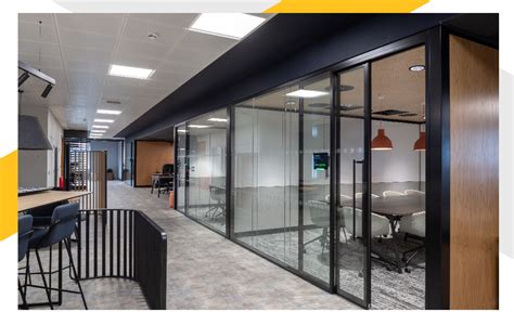 Glass Office Partition Systems Komfort Partitioning