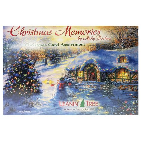Leanin Tree Christmas Memories By Nicky Boehme Christmas Card