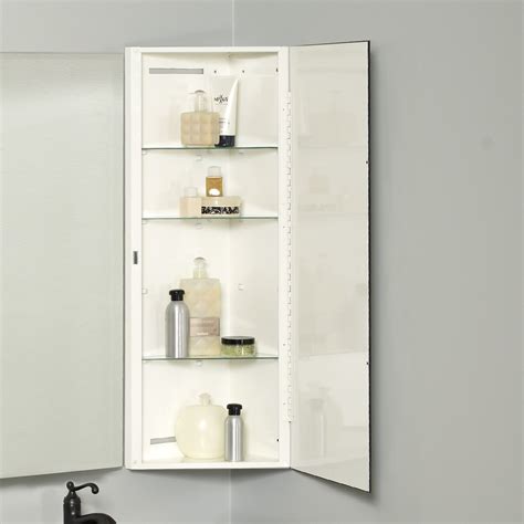 Zenith 1425 X 36 Corner Mount Beveled Edge Medicine Cabinet