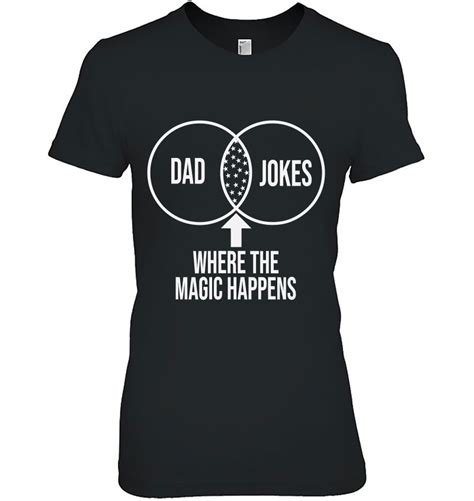 Dad Jokes Where The Magic Happens Venn Diagram